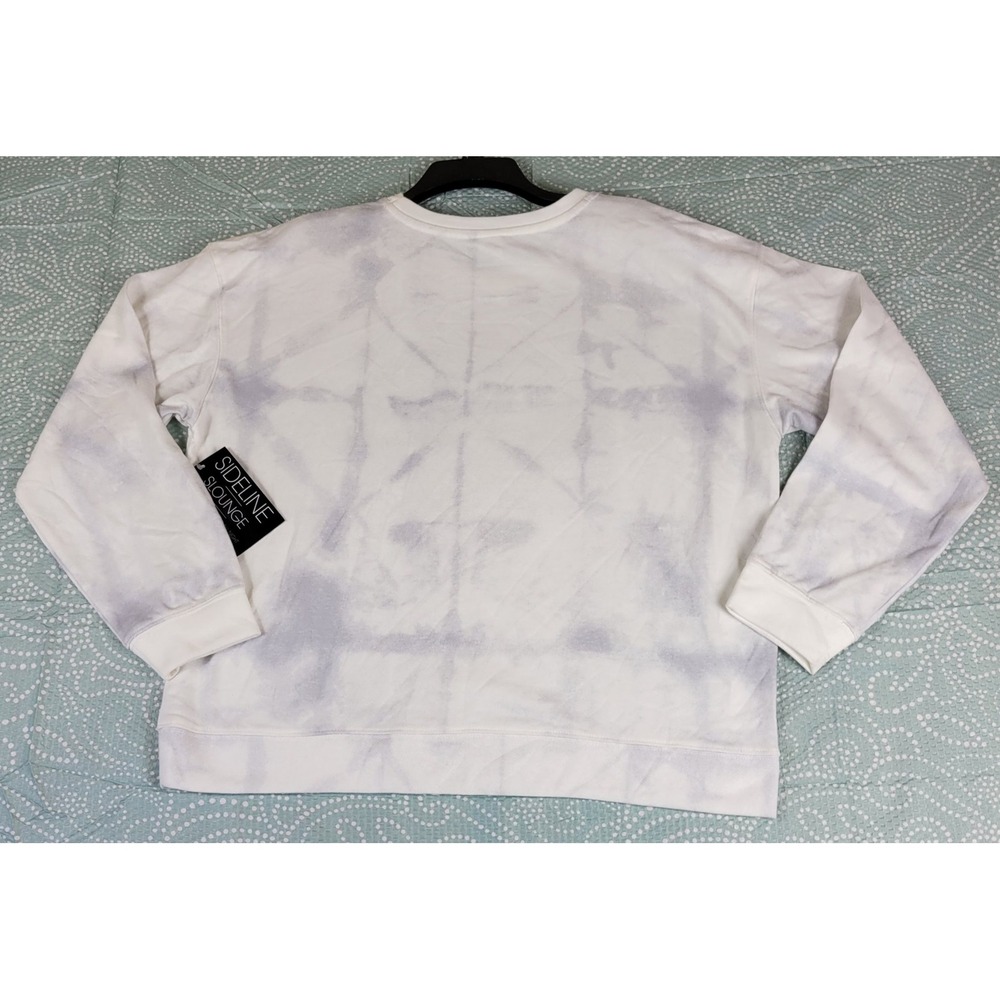 Texas State Bobcats Tie Dye Crewneck French Terry Sweatshirt Womens M Loungewear - Picture 6 of 8